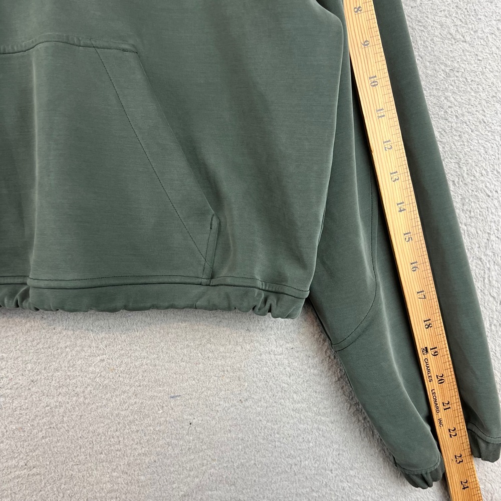 Lululemon Scuba Oversized Half-Zip Pullover Green LW3IDXS Size 6 - Picture 7 of 13